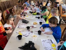 Bal karnawałowy na Zamku w Toszku klas 1b, 1c, 2c